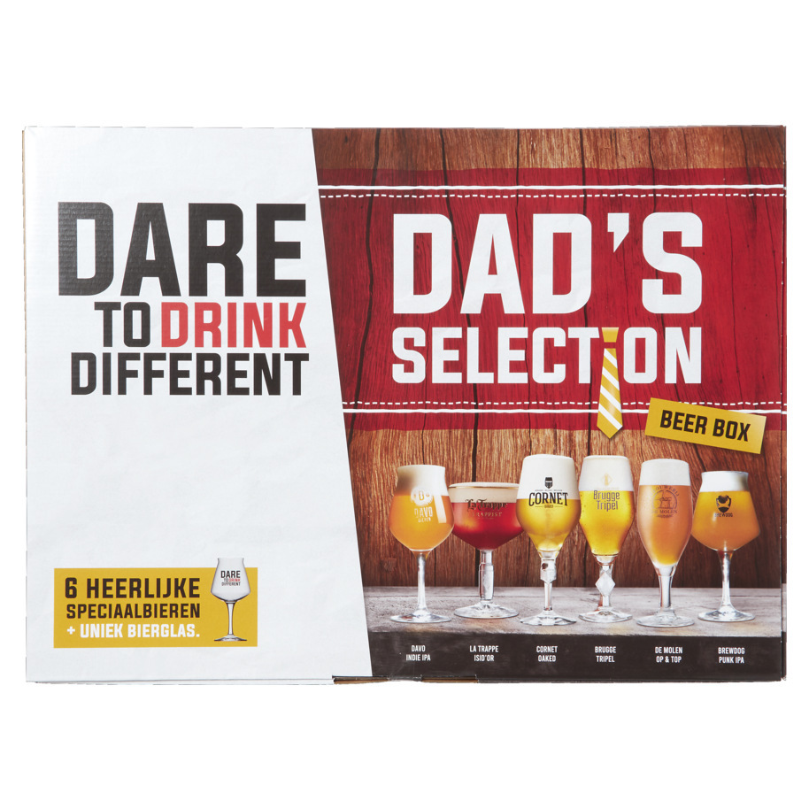 DAD'S SELECTION SPECIAALBIER 6X33CL+GLAS