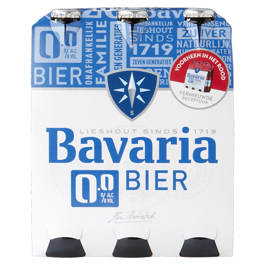 BAVARIA BIER 0.0% 30CL