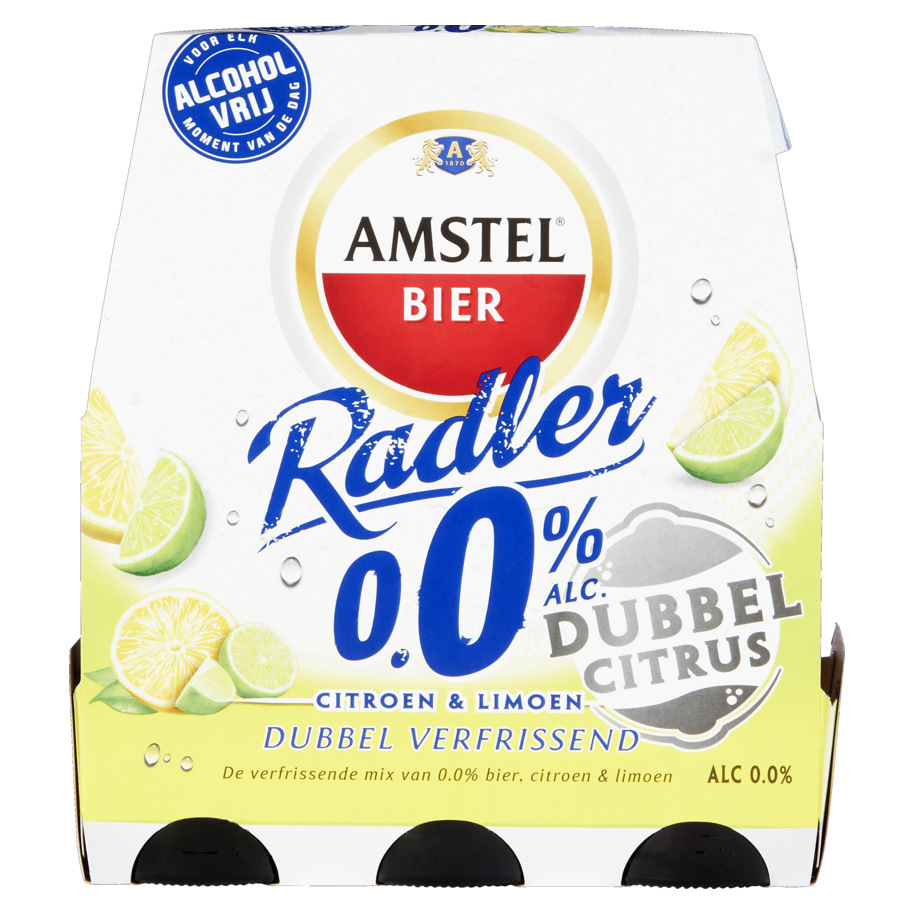 AMSTEL RADLER DUBBEL CITRUS 0.0% 30CL