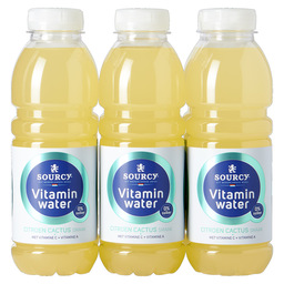 Vitamin water citroen cactus 50cl