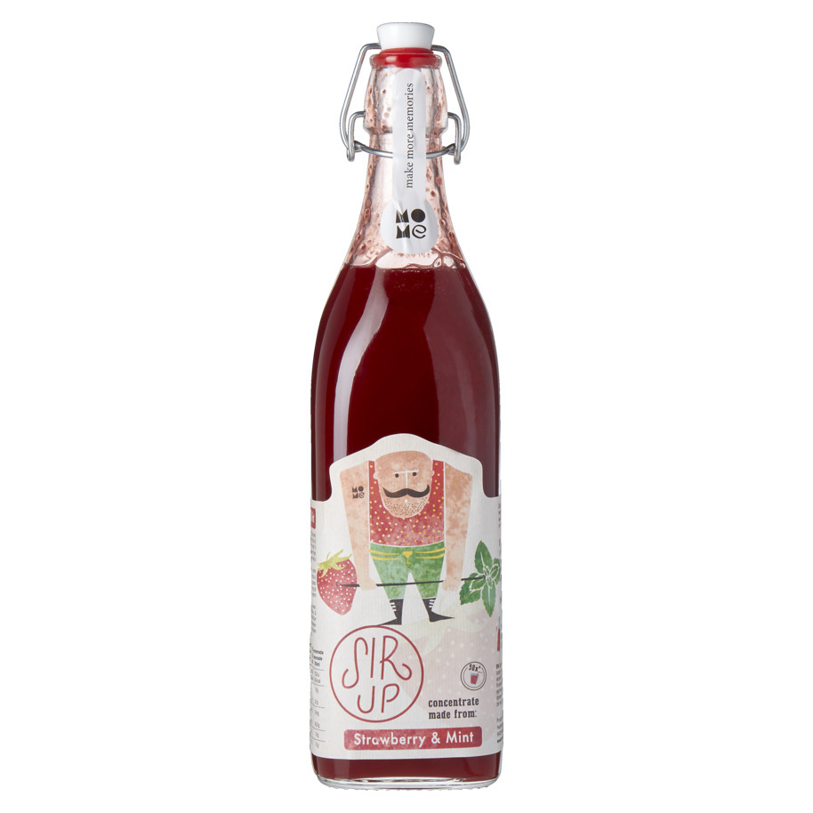 SIR.UP CORDIALS STRAWBERRY MINT