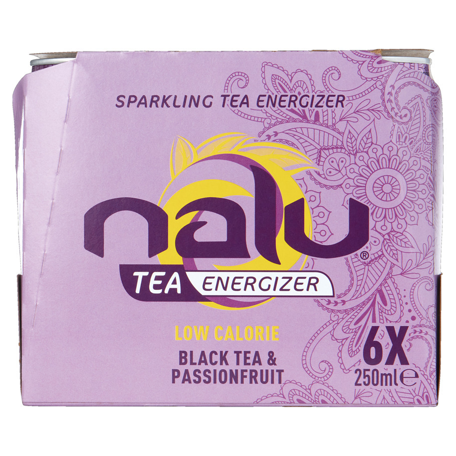 NALU BLACK TEA & PASSION FRUIT 25CL