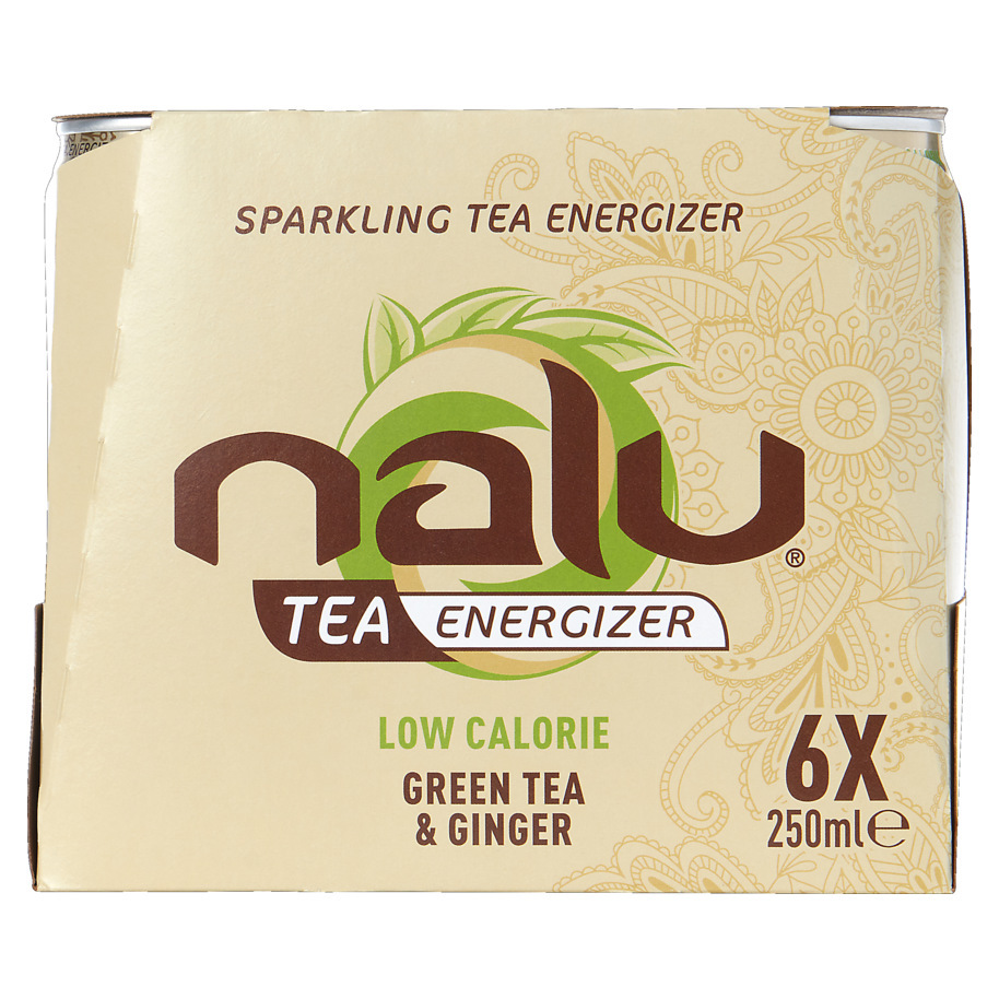 NALU GREEN TEA & GINGER 25CL