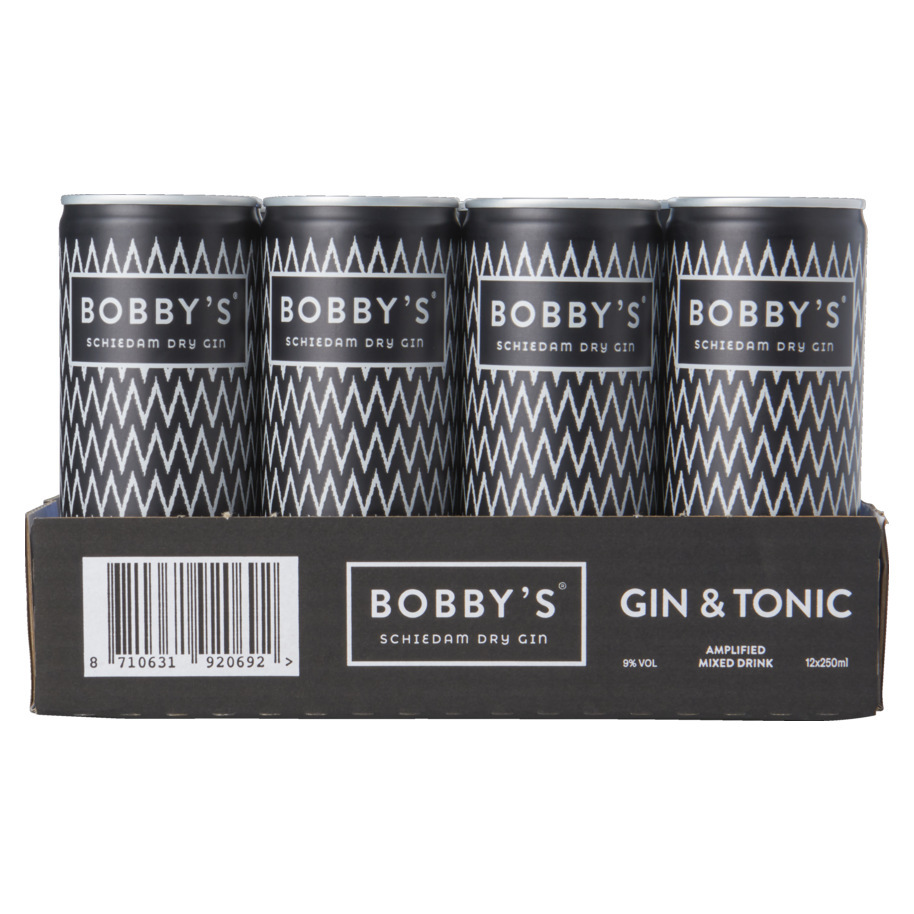BOBBY'S GIN& TONIC PREMIX