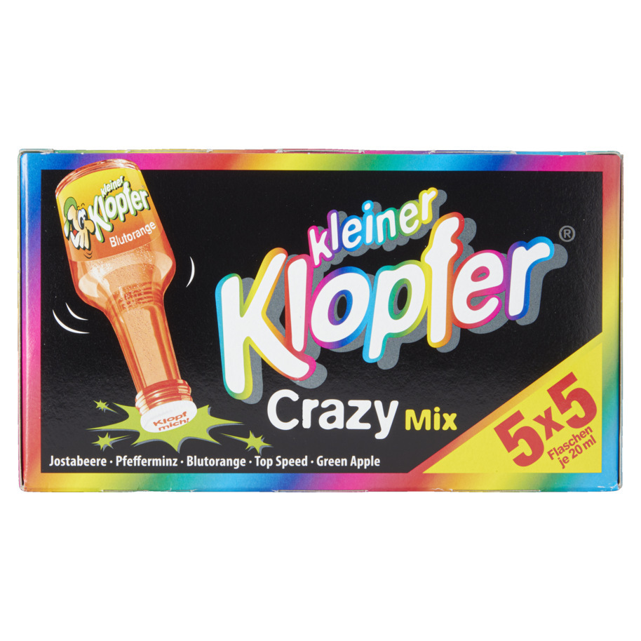 KLEINER KLOPFER, CRAZY MIX 25X20ML