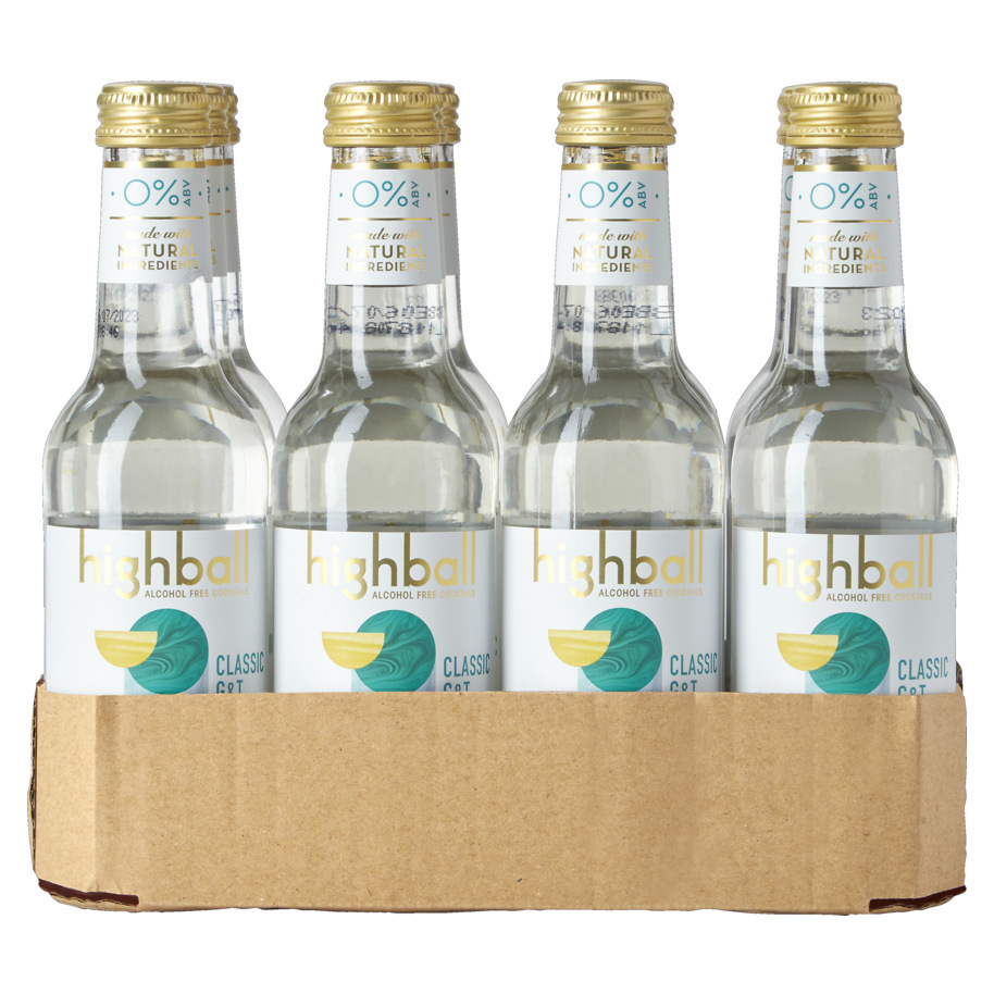 COCKTAIL 0.0% GIN & TONIC CLASSIC 250ML