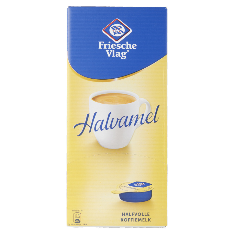 COFFEE MILK HALVAMEL CUPS 7.5 GR