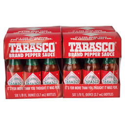 Tabasco rouge mini bouteilles schrink