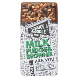 Chocoladereep milk fudge & brownie