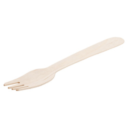 Wooden fork 16cm