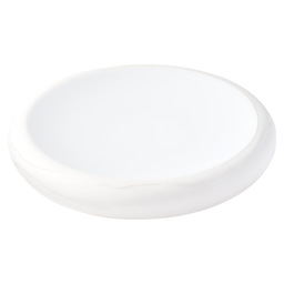 Terra round plate 30 h5cm white