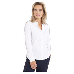 La blouse perfecte travel off white-xs