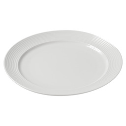 Plate flat 29/22 cm perimeter