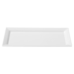 Melamine bord wit langw.35x18  select