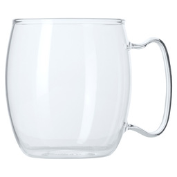 Moscow mule glass transparent