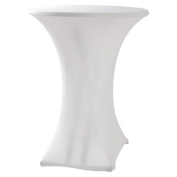 Table cover basic d2 pl 80-85cm white (3