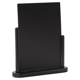 Tafelkrijtbord  32x28x7cm zwart