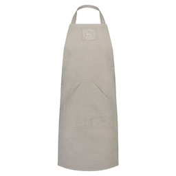 Recycled cotton apron - sand