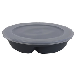 Connect separee plate with divider and l