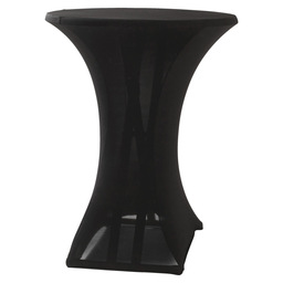 Table cover basic d2 pl 80-85cm black (3