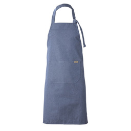 Bib apron amar blue melee w75 - l90