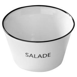 Schaaltje 'salade' 13xh7,5cm