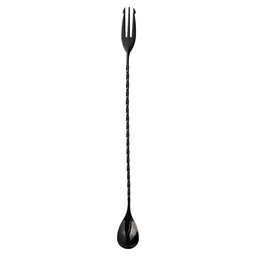 Barspoon trident 30cm black -tess