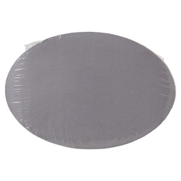 Sous-tasse papier gris ovale 24 x 16 bor