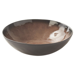 Bowl 20x9.5 cm pure brown flame