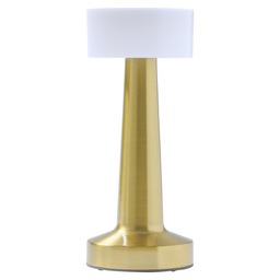 Led tafellamp lampa goud/wit