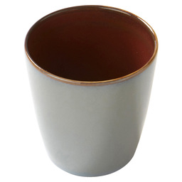 Mug con. 7xh7.5 cm tdr sm.blue/rust