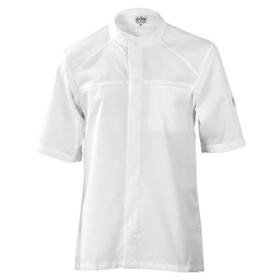 Chef jacket salerno sfx white short slee