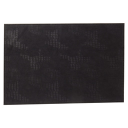 Set de table similicuir noir 30x45 cm