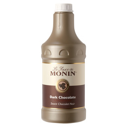 Monin dark chocolate topping