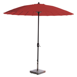 Columbia parasol d260cm gris / rouge
