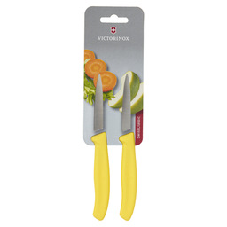 Vegetable peeler ss/yellow 2 units