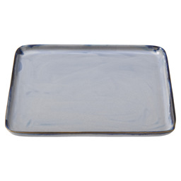 Sqaure plate s 17,5x17,5 h1 blue