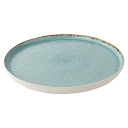 Plate flat 31 cm laguna azzurro
