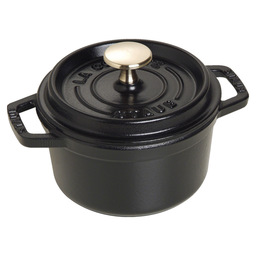 Staub frying pan round 14cm 0,8l black