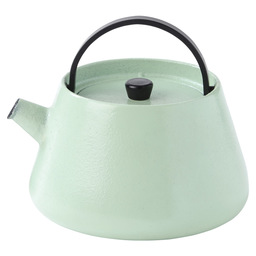 Billy teapot mintgreen 38cl cast iron