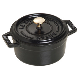 Staub frying pan round 10cm 0,25l black