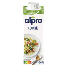 Soja creme alternative cuisine alpro