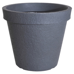 Pot de fleurs stonelook rond 60cm gris clair