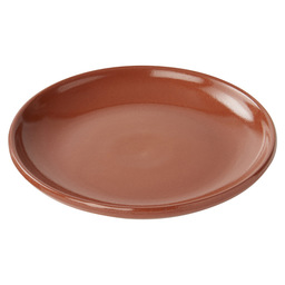 Plate spanish 22.5 cm brown