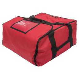 Pizza transport tas 40x40x20cm rood