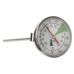 Thermometer m.klemme bar professional