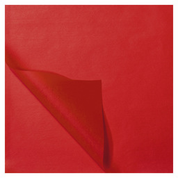Zijdevloe50 x 70 cm red