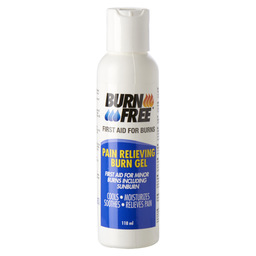 Burn free hydrogel huidbrandgel