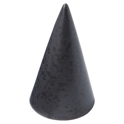 Shapes piramide 6,2x10,5cm zwart