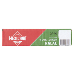 Mexicano rund kip halal 135gr